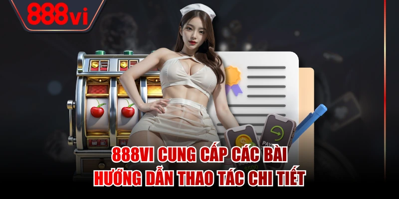 888VI cung cấp các bài hướng dẫn thao tác chi tiết